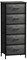 Sorbus Narrow 5 Drawers Nightstand with Steel Frame, Wood Top, Easy Pull Fabric Bins for Home, Bedroom, Office & Dorm